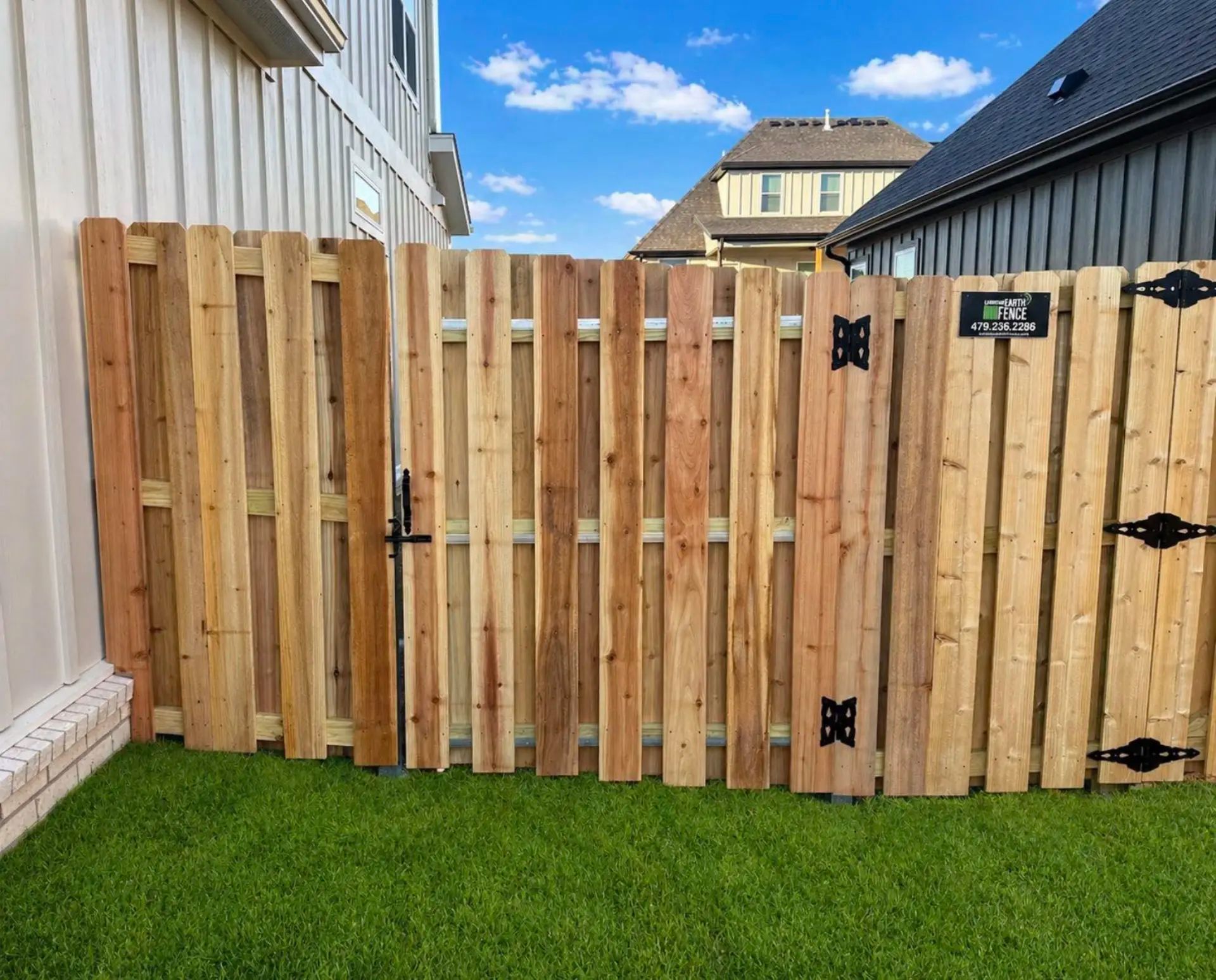 Cedar Shadowbox and Gate