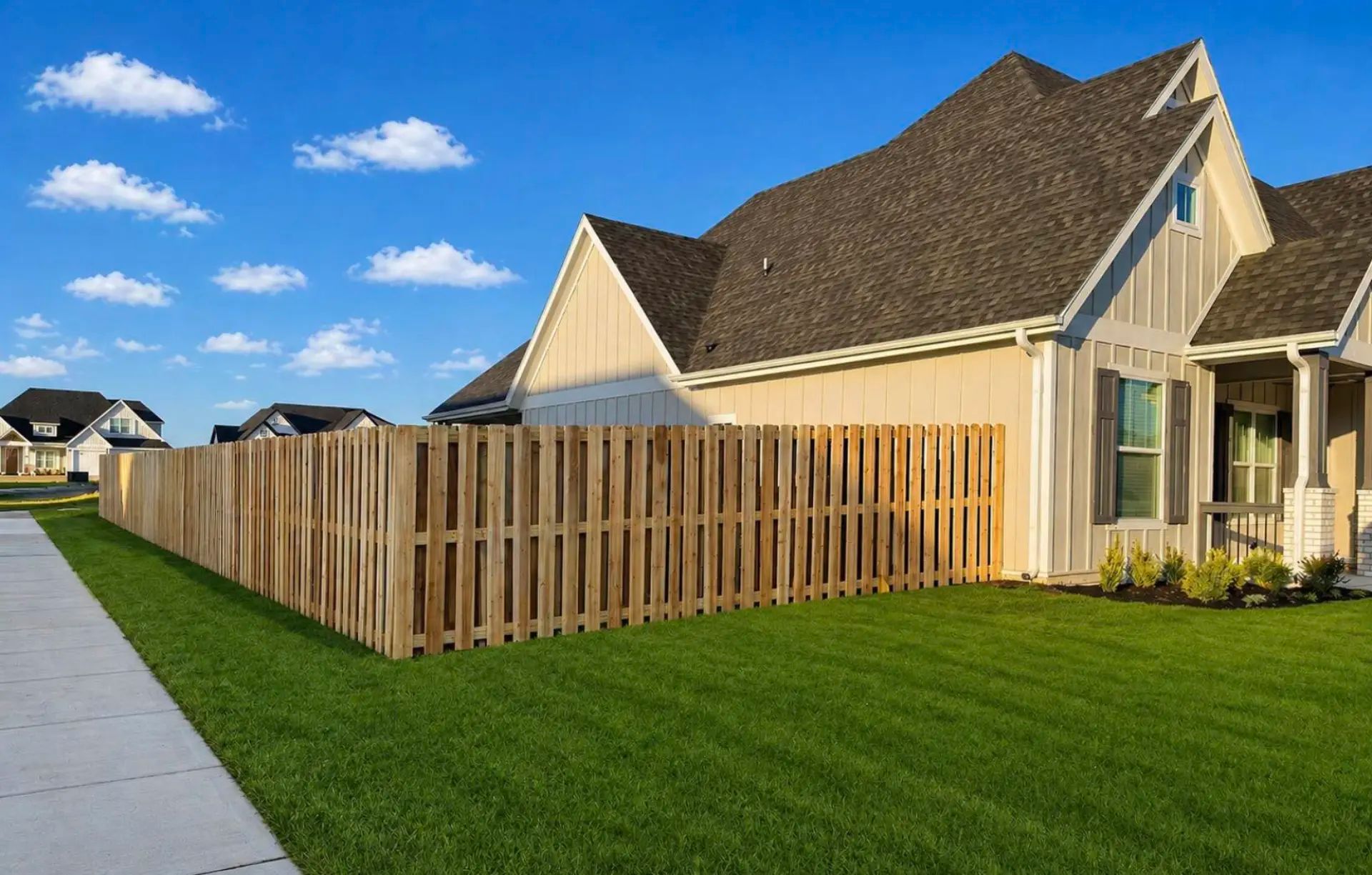 Shadowbox Fence